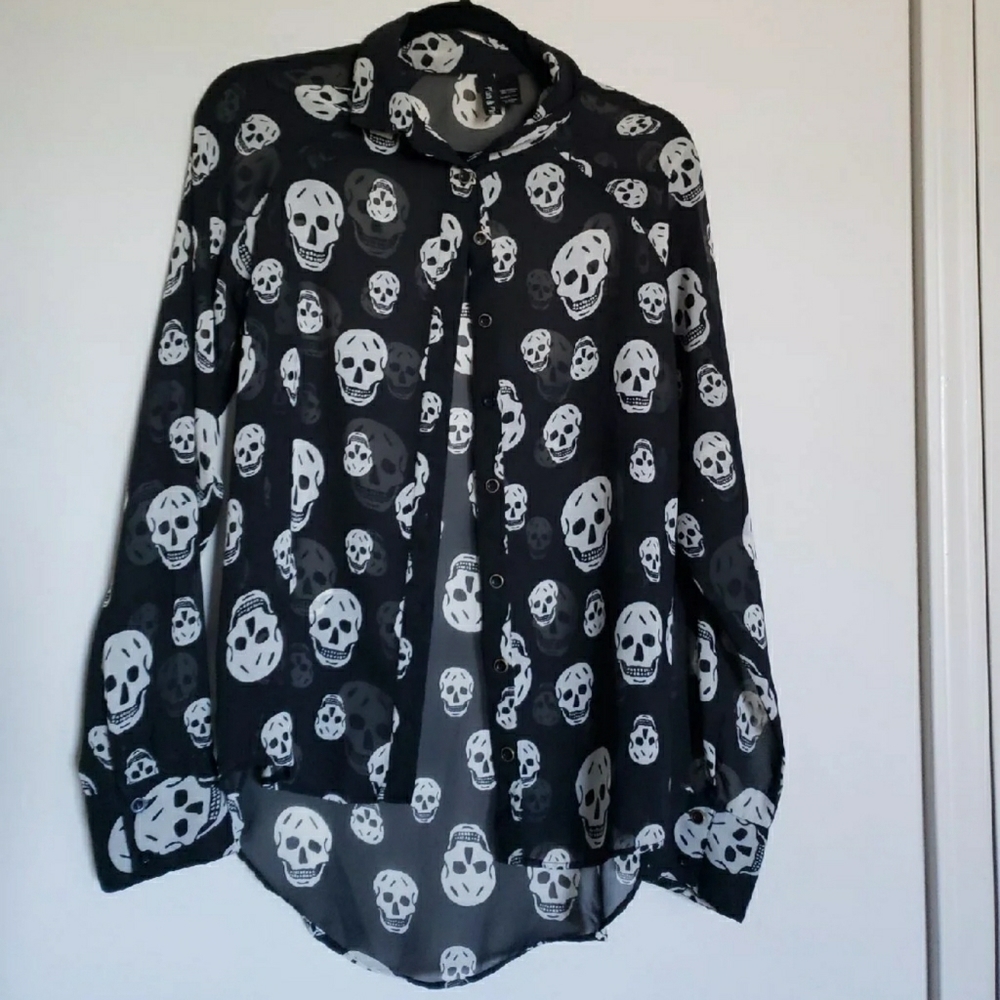 Skull 💀 blouse